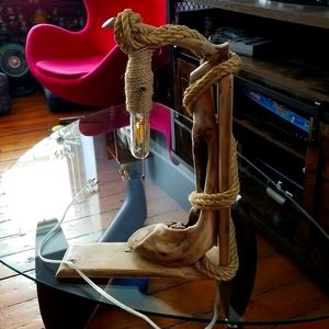 RARE FIND, Artist Made one of a kind lamp
